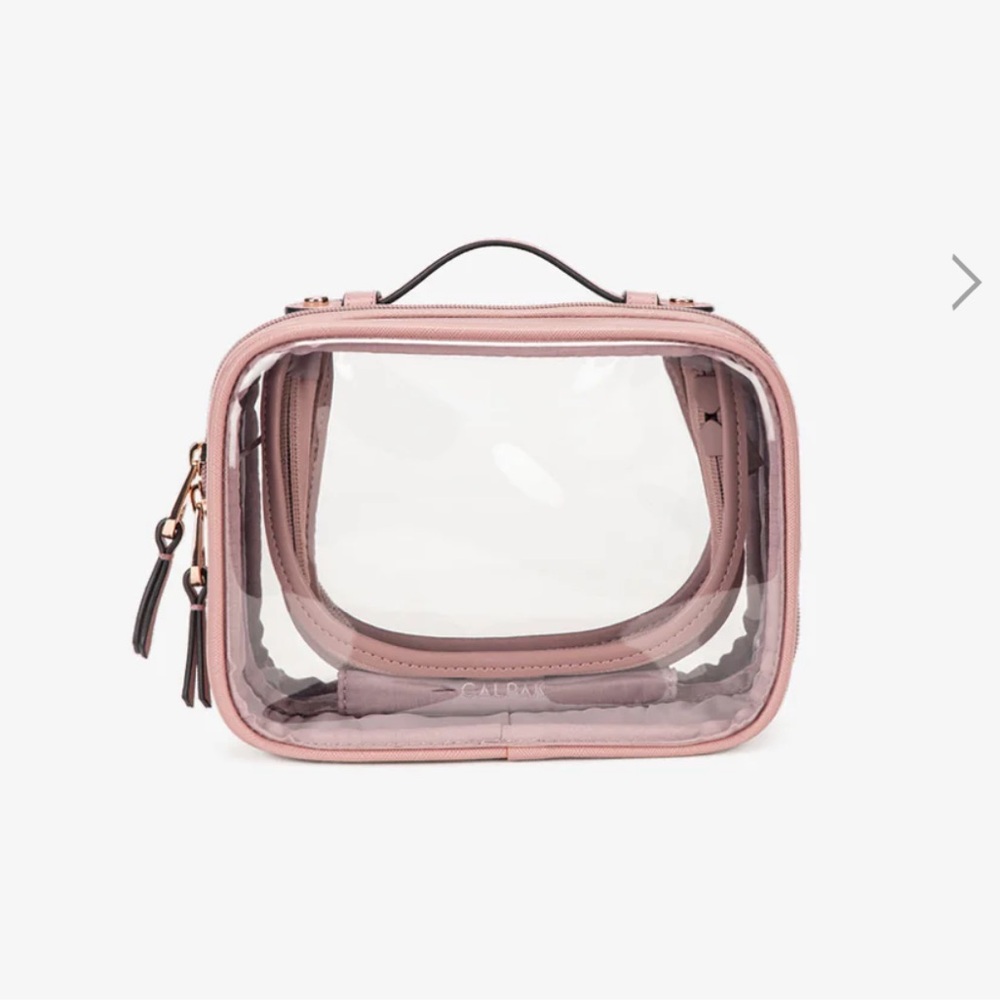 CALPAK Small Clear Cosmetics Case
